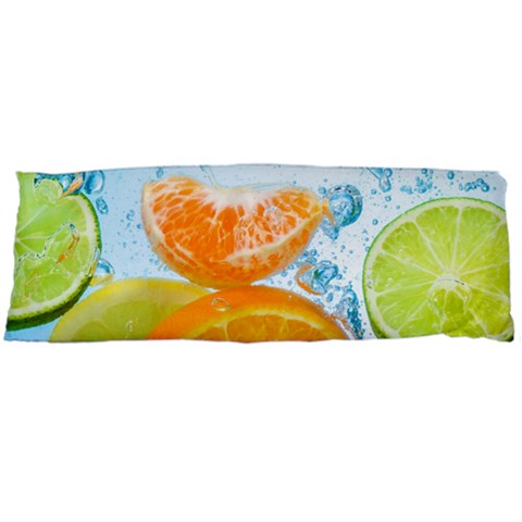 Fruits, Fruit, Lemon, Lime, Mandarin, Water, Orange Body Pillow Case (Dakimakura) from ZippyPress Body Pillow Case