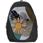 Boho Background Leaves Botanical Ornamental Pattern Seamless Decorative Design Wallpaper Nature Draw Backpack Bag