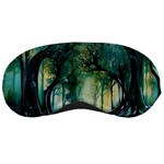 Trees Forest Mystical Forest Background Landscape Nature Sleep Mask