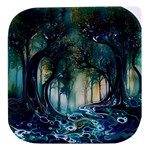Trees Forest Mystical Forest Background Landscape Nature Stacked food storage container