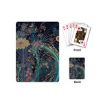Flowers Trees Forest Mystical Forest Nature Junk Journal Scrapbooking Background Landscape Playing Cards Single Design (Mini)