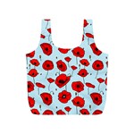 Poppies Flowers Red Seamless Pattern Full Print Recycle Bag (S)