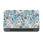 Floral Background Wallpaper Flowers Bouquet Leaves Herbarium Seamless Flora Bloom Memory Card Reader with CF