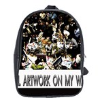 Yb 2vvvvv Zazzle - Digital Postcard - Front School Bag (XL)