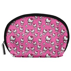 Hello Kitty Pattern, Hello Kitty, Child Accessory Pouch (Large) from ZippyPress Front