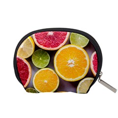 Oranges, Grapefruits, Lemons, Limes, Fruits Accessory Pouch (Small) from ZippyPress Back