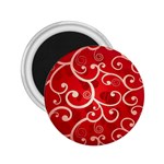 Patterns, Corazones, Texture, Red, 2.25  Magnets