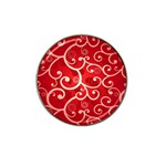 Patterns, Corazones, Texture, Red, Hat Clip Ball Marker