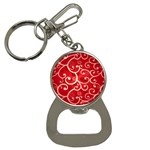 Patterns, Corazones, Texture, Red, Bottle Opener Key Chain