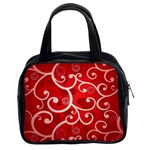 Patterns, Corazones, Texture, Red, Classic Handbag (Two Sides)