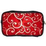 Patterns, Corazones, Texture, Red, Toiletries Bag (One Side)