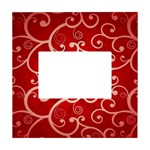 Patterns, Corazones, Texture, Red, White Box Photo Frame 4  x 6 