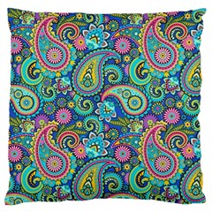 Patterns, Green Background, Texture Standard Premium Plush Fleece Cushion Case (Two Sides) from ZippyPress Front
