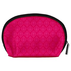Pink Pattern, Abstract, Background, Bright, Desenho Accessory Pouch (Large) from ZippyPress Back