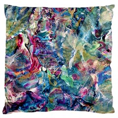 Abstract confluence Standard Premium Plush Fleece Cushion Case (Two Sides) from ZippyPress Front