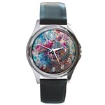 Straight Blend Module I Liquify 19-3 Color Edit Round Metal Watch