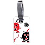 Cat Little Ball Animal Luggage Tag (one side)