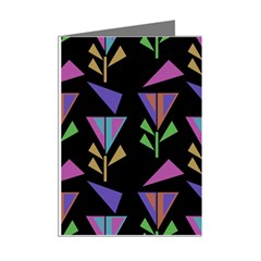 Abstract Pattern Flora Flower Mini Greeting Cards (Pkg of 8) from ZippyPress Right