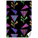 Abstract Pattern Flora Flower Canvas 12  x 18 