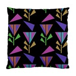 Abstract Pattern Flora Flower Standard Cushion Case (One Side)