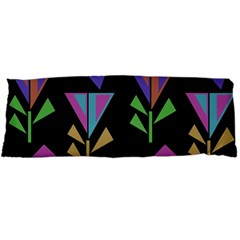 Abstract Pattern Flora Flower Body Pillow Case Dakimakura (Two Sides) from ZippyPress Front