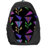 Abstract Pattern Flora Flower Backpack Bag