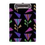 Abstract Pattern Flora Flower A5 Acrylic Clipboard