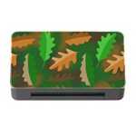Leaves Foliage Pattern Oak Autumn Memory Card Reader with CF
