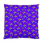 Abstract Background Cross Hashtag Standard Cushion Case (One Side)