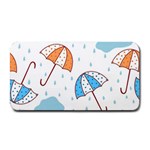 Rain Umbrella Pattern Water Medium Bar Mat