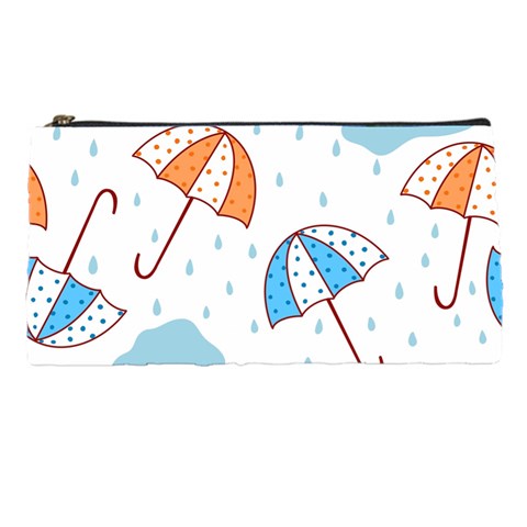Rain Umbrella Pattern Water Pencil Case from ZippyPress Front