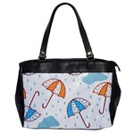 Rain Umbrella Pattern Water Oversize Office Handbag