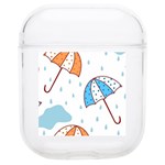 Rain Umbrella Pattern Water Soft TPU AirPods 1/2 Case
