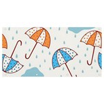 Rain Umbrella Pattern Water Banner and Sign 8  x 4 