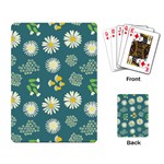 Drawing Flowers Meadow White Playing Cards Single Design (Rectangle)