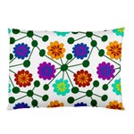 Bloom Plant Flowering Pattern Pillow Case (Two Sides)