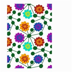 Bloom Plant Flowering Pattern Small Garden Flag (Two Sides) from ZippyPress Front