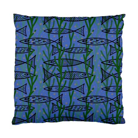 Fish Pike Pond Lake River Animal Standard Cushion Case (Two Sides) from ZippyPress Front