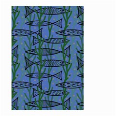 Fish Pike Pond Lake River Animal Small Garden Flag (Two Sides) from ZippyPress Back