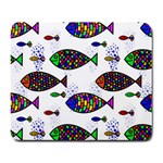 Fish Abstract Colorful Large Mousepad