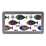 Fish Abstract Colorful Memory Card Reader (Mini)
