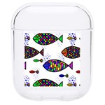 Fish Abstract Colorful Hard PC AirPods 1/2 Case