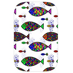 Fish Abstract Colorful Waist Pouch (Large) from ZippyPress Front