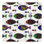 Fish Abstract Colorful Banner and Sign 3  x 3 