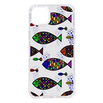Fish Abstract Colorful iPhone 14 Plus TPU UV Print Case