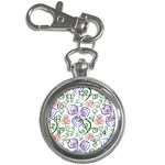 Bloom Nature Plant Pattern Key Chain Watches