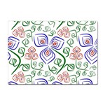 Bloom Nature Plant Pattern Sticker A4 (100 pack)