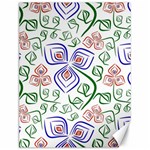 Bloom Nature Plant Pattern Canvas 12  x 16 