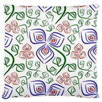Bloom Nature Plant Pattern Large Cushion Case (One Side)