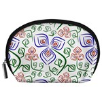 Bloom Nature Plant Pattern Accessory Pouch (Large)